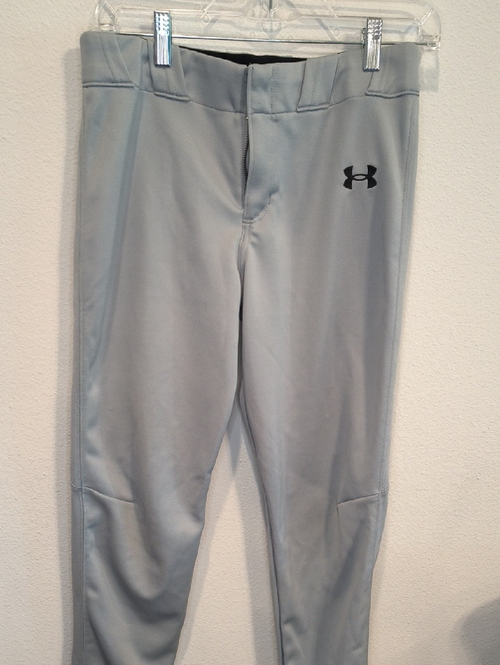 Under Armour Gray Baseball Pants Youth Large